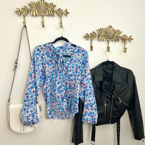 🆕tags ZARA Shabby chic blouse Xs - Picture 3 of 9